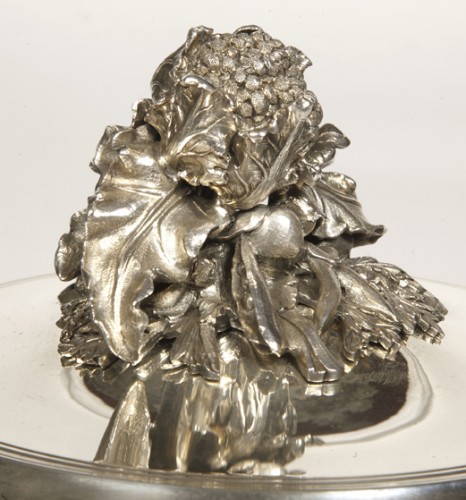 Puiforcat - Soup tureen on its display stand in solid silver XIXe  - 