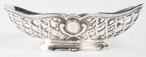 Antique Silver  - Souche Lapparra - Basket In Sterling Silver