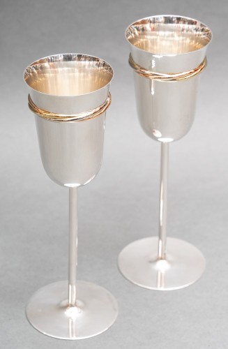 Silversmith Cartier -  Hanap in sterling silver 20th century - 50