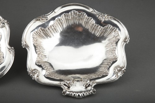 Antique Silver  - Bointaburet - Pair of solid silver displays from the late 19th 