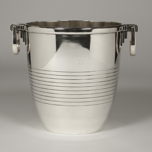 Argenterie et Arts de la table  - Campenhout - Rafraichissoir en argent massif époque Art Déco