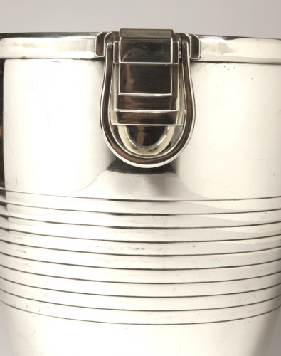 Art Déco - Campenhout - Art Deco period solid silver wine cooler