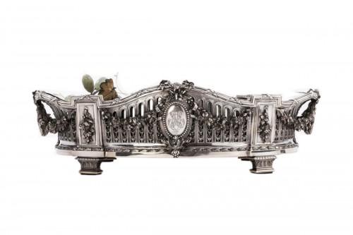 Tetard - Jardinière en argent massif fin 19e
