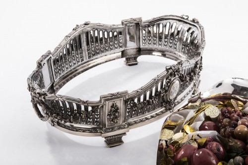 Tetard - Jardinière en argent massif fin 19e - Napoléon III