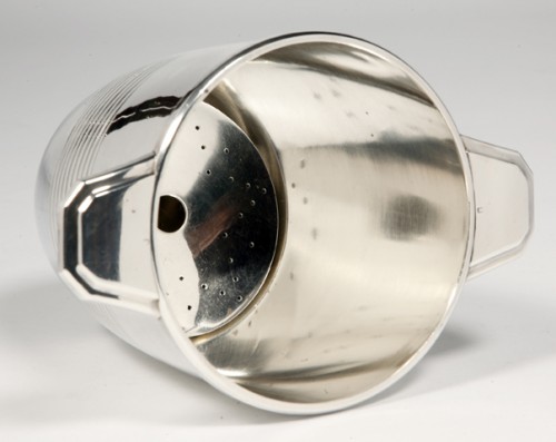 Antique Silver  - Campenhout - Ice bucket in sterling silver Art Deco