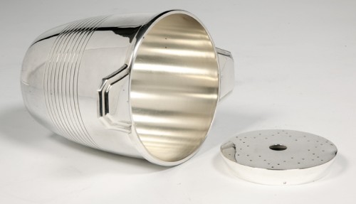 20th century - Campenhout - Ice bucket in sterling silver Art Deco