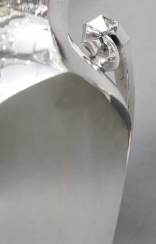 Antique Silver  - Boulenger - Art Déco solid silver vase circa 1925/1930