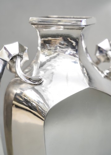 Boulenger - Art Déco solid silver vase circa 1925/1930 - 