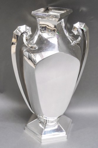 Boulenger – Vase en argent massif Art Déco circa 1925/1930 - Art Déco