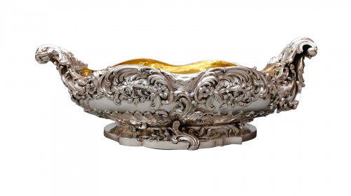 TIFFANY &amp; Co – Important 19th century solid silver planter