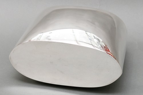 De Vecchi – Cooler in solid silver Italian design 1970 - silverware & tableware Style 50