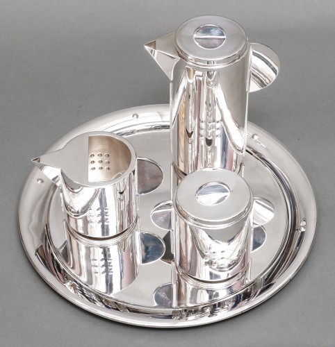 Cleto Munari ( Born in 1930) minimalist silver service - 