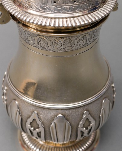 A.AUCOC – Solid silver sprinkler circa 1880 - silverware & tableware Style Napoléon III