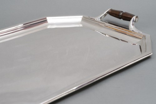 Antique Silver  - Puiforcat – Solid silver tray Art deco period