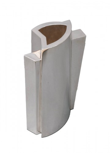 Garrido - constructivist silver vase