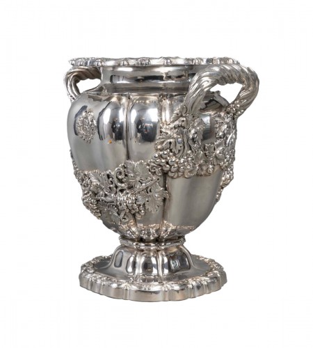 Charles Nicolas Odiot – Silver cooler from the Charles X period circa 1818/