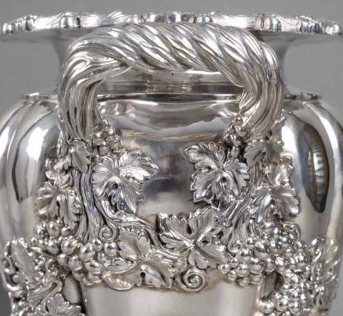 Charles Nicolas Odiot – Silver cooler from the Charles X period circa 1818/ - 
