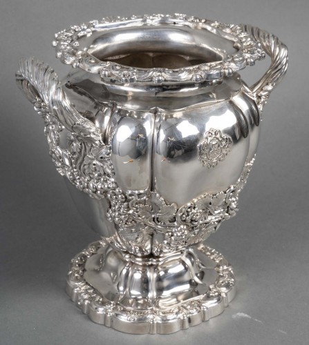 Charles Nicolas Odiot – Rafraichissoir en argent d’époque Charles X vers 1818-1838 - Restauration - Charles X
