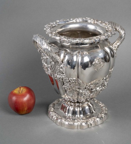 Restauration - Charles X - Charles Nicolas Odiot – Rafraichissoir en argent d’époque Charles X vers 1818-1838