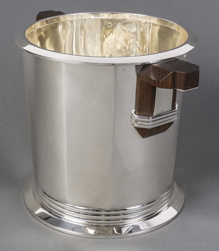 Puiforcat – Seau à champagne en argent massif Art deco - Art Déco