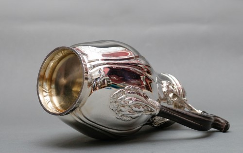 XXe siècle - Lelièvre (eugène-alfred) – Cafetière Cafetière en argent massif Tiffany 1880