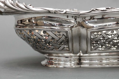 Cardeilhac - Panière à fruits en argent massif XIXe - Argenterie et Arts de la table Style Napoléon III