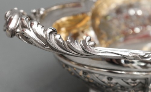 Argenterie et Arts de la table  - Cardeilhac - Panière à fruits en argent massif XIXe