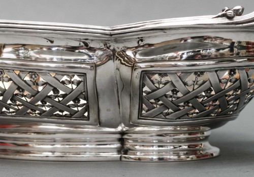Napoléon III - Cardeilhac - Panière à fruits en argent massif XIXe