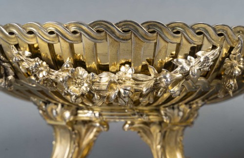 Bointaburet – Paire de coupes en vermeil époque XIXe - Emmanuel Redon Silver Fine Art