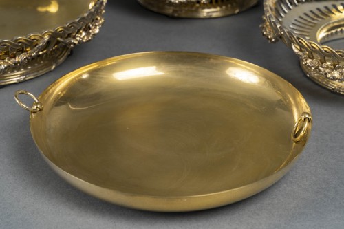 Boin Taburet – Suite de 4 coupes en Vermeil d’époque XIXe - Napoléon III
