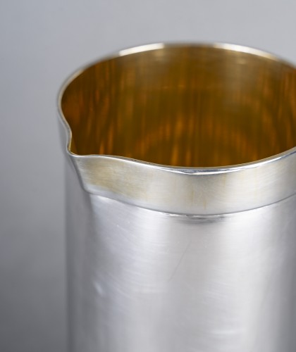 silverware & tableware  - Cleto Munari - Solid silver pitcher Italy  1980