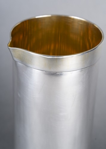 Antiquités - Cleto Munari - Solid silver pitcher Italy  1980