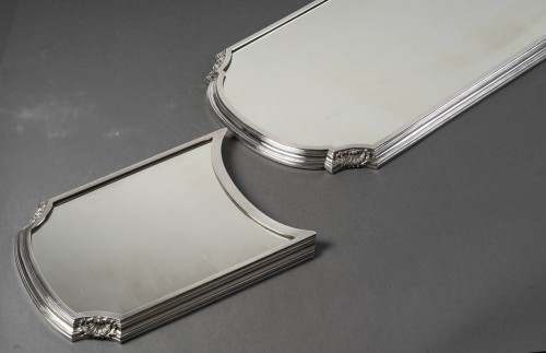 Art Déco - Lappara - Surtout de table mroirs en trois parties vers 1930/40