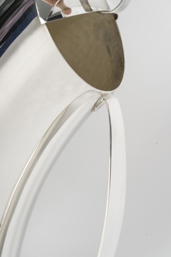 Argenterie et Arts de la table  - Cleto munari – pichet en argent moderniste italie du nord