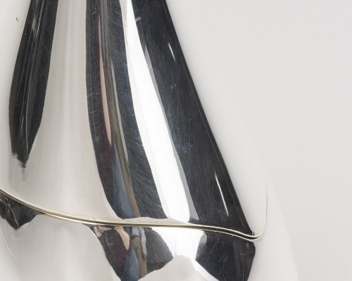 silverware & tableware  - Christofle – modernist solid silver box