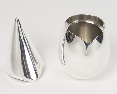 20th century - Christofle – modernist solid silver box