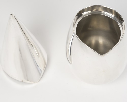 Antiquités - Christofle – modernist solid silver box