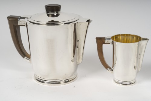 Argenterie et Arts de la table  - Cardeilhac – Service thé café 4 pièces en argent massif xxè art deco