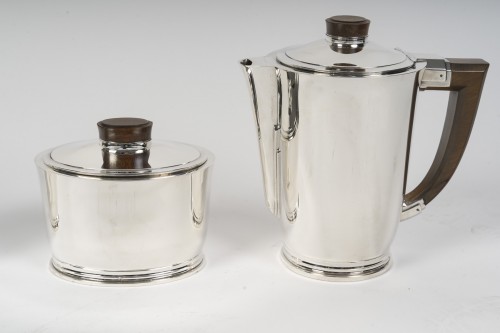 Cardeilhac – Service thé café 4 pièces en argent massif xxè art deco - Emmanuel Redon Silver Fine Art