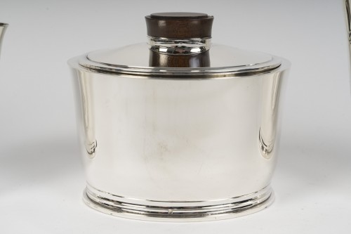Cardeilhac – Service thé café 4 pièces en argent massif xxè art deco - Art Déco
