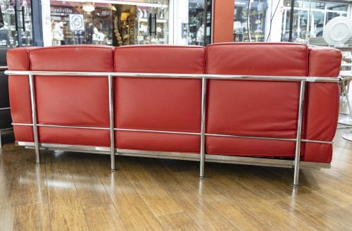 Antiquités - 3-Seater Sofa - Le Corbusier, Perriand, Jeanneret for Cassina