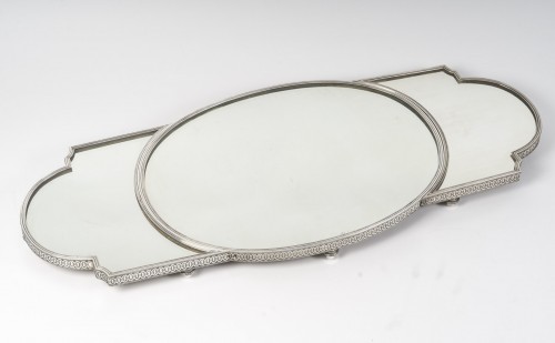  Odiot – Late 19th century Three-piece silver centerpiece - Napoléon III