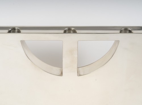 Cleto Munari – Modernist Seven-candle Solid Silver Candlestick, Circa 1980 - 