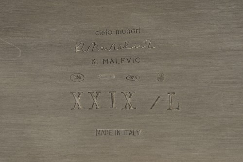 Antiquités - Cleto Munari &quot;R&amp;A&quot; Solid silver jug, Italy, 1993