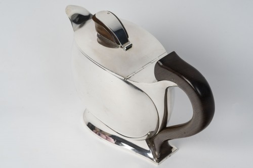 Jean Tetard - Art déco Solid Silver Jug, circa 1930 - silverware & tableware Style Art Déco