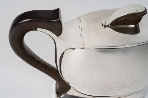 Jean Tetard - Art déco Solid Silver Jug, circa 1930 - 