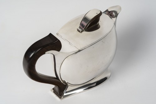 Jean Tetard - Art déco Solid Silver Jug, circa 1930 - Art Déco