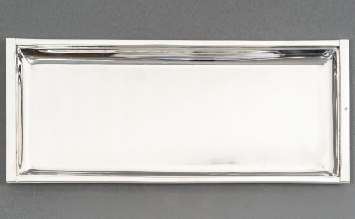 Savary – Rectangular silver dish circa 1930 - Art Déco