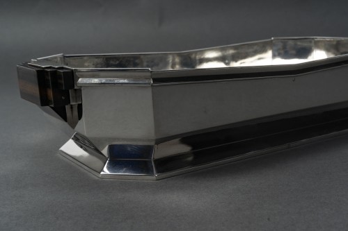 Art Déco - Tetard – art deco period solid silver planter