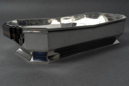 Antiquités - Tetard – art deco period solid silver planter